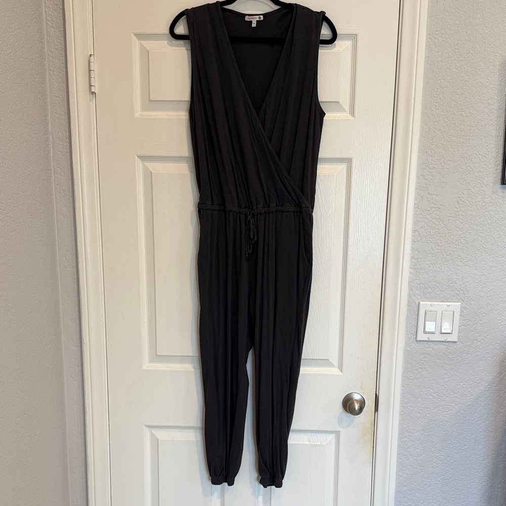 Sundry gray Sleeveless Jumpsuit